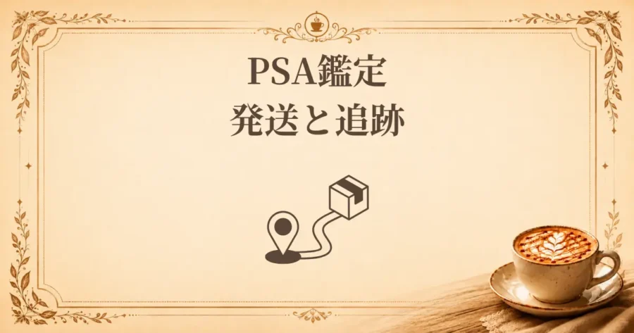 PSA鑑定発送と追跡、アイキャッチ