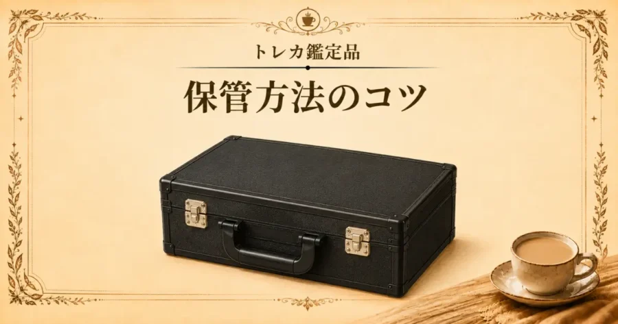 トレカ鑑定品、保管方法のコツのアイキャッチ